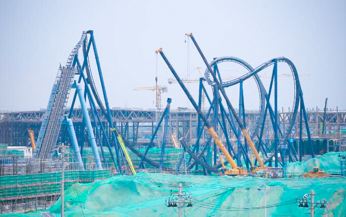 盛世诚光高空作业车糖心vlog
公司参与北京环球影城建设项目